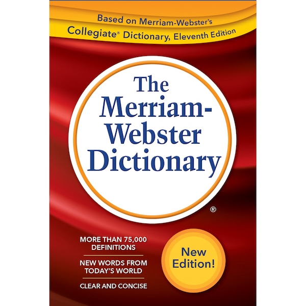 Merriam-Webster The Merriam-Webster Dictionary, Trade Paperback, 2019 Copyright 9780877796688 - main